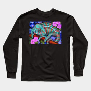 Panther Chameleon Long Sleeve T-Shirt